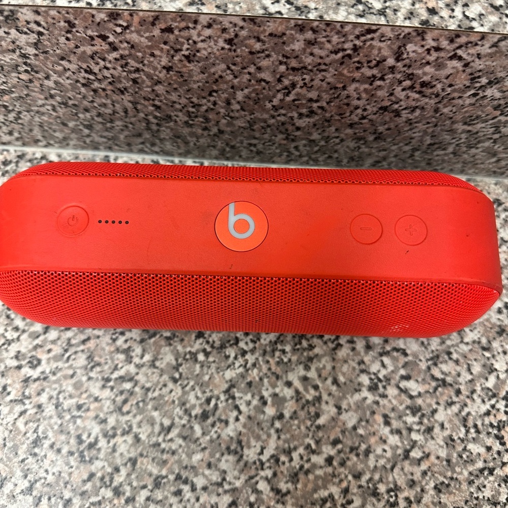 Beats by Dre Red Bluetooth Speaker - Picture 2 of 3
